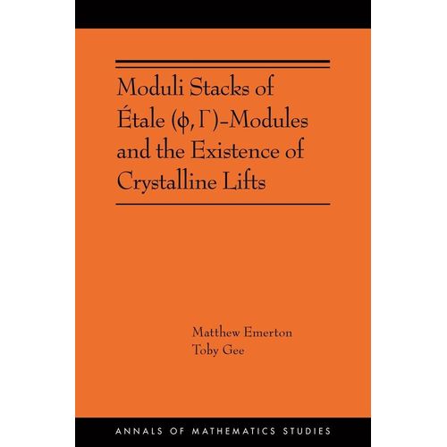 Moduli Stacks Of tale (ϕ, Γ)-Modules And The Existence Of Crystalline Lifts    Format Reli 