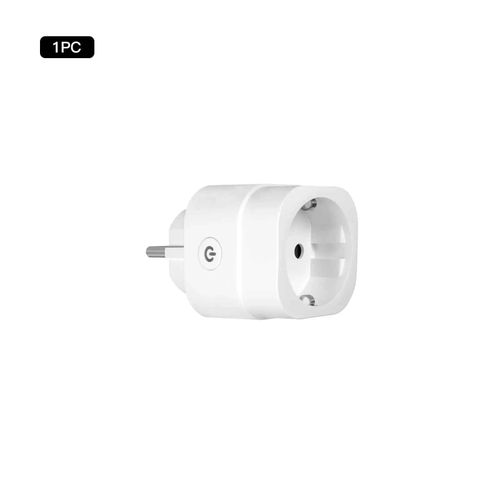Moes-Prise De Courant Intelligente Wifi Eu,Luminosit De La Prise,Minuterie S?Ur Pour L'application Tuya Smart Life,Amazon Alexa,Google Assistant,Commande Vocale - Type Smart Eu Plug 1pc