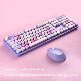 Mofii-Kit clavier et souris sans fil Sweet Gamer,Chlor104 G,2.4