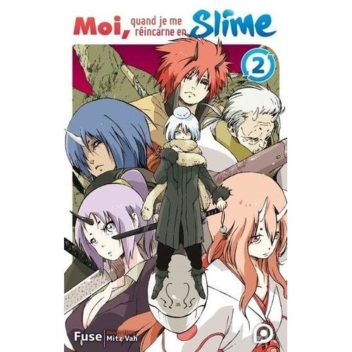 Moi Quand Je Me Rincarne En Slime - Roman - Tome 2    Format Beau livre 