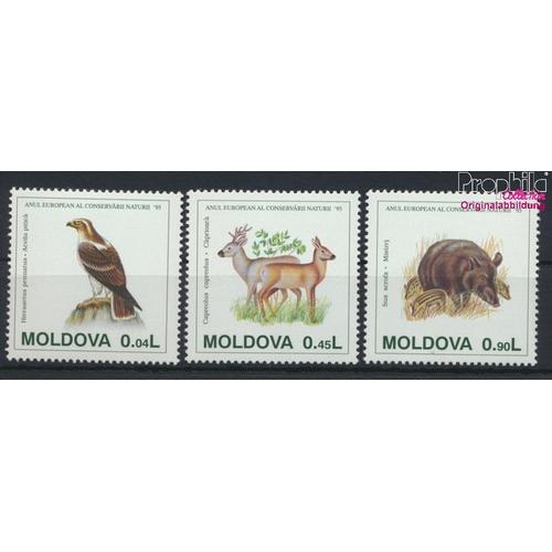 Moldawien 158-160 (Complte Edition) Neuf Avec Gomme Originale 1995 E (9563093