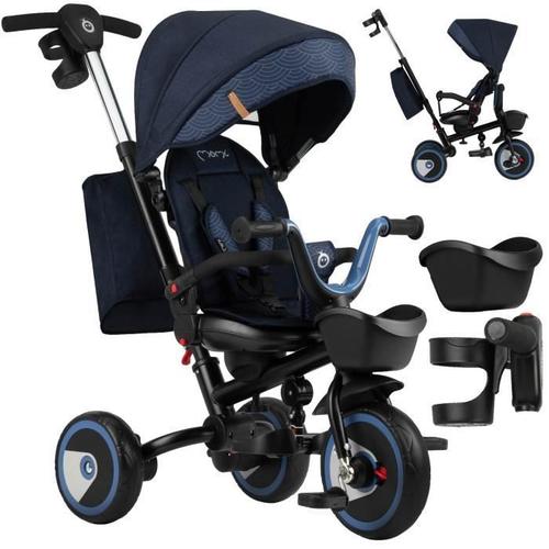 Momi Invidia - 5en1 - Tricycle Evolutif Bebe - Draisienne Pour Enfants - Jusqu' 5 Ans - Flow