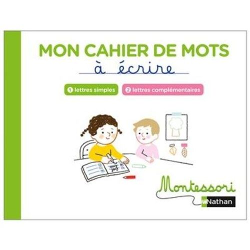 Franais Mon Cahier De Mots  crire - Lettres Simple Et Complmentaires    Format Beau livre 
