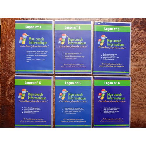 Mon Coach Informatique Lot De 12 Cd-Rom, Pc