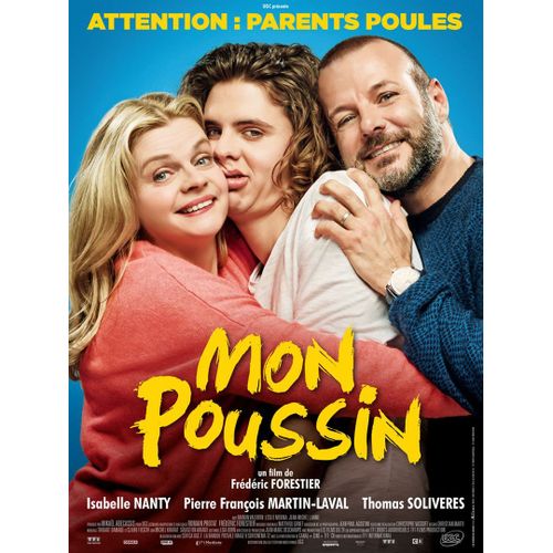 Mon Poussin - Vritable Affiche De Cinma Plie - Format 120x160 Cm - De Frdric Forestier Avec Isabelle Nanty, Thomas Solivres, Pierre-Franois Martin-Laval - 2017