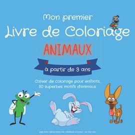  Mon 1er livre de coloriage enfant ANIMAUX — À partir