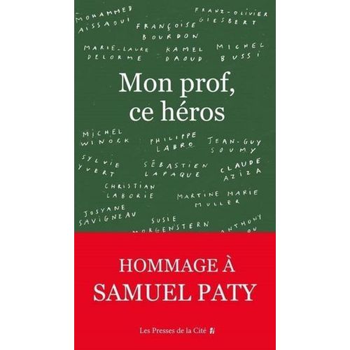 Mon Prof, Ce Hros  