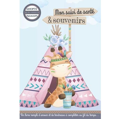 Mon Suivi De Sant Et Souvenirs: Carnet Tout En Un - Carnet De Sant Bb Et Livre De Souvenirs Enfance - Cadeau Idal Pour Futur Parent - 92 Pages Couleur Avec Bonus   de de lune, O?Clair  Format Broch 