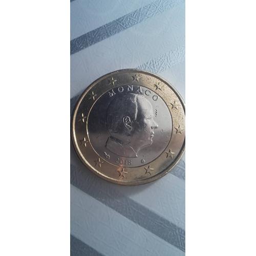 Monaco Pice De 1 Euro 2018, Prince Albert Ii