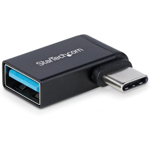 MONDODIGITALE-Adaptateur Coud Angle Droit Usb-C Vers Usb-A, Usb 5Gbps, Adaptateur Usb-C Vers Usb-A, Botier Mtallique, M/F
