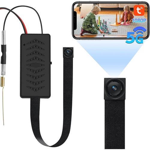 Mondodigitale-Camra Espion Wifi,5g Mini Camra Cache Sans Fil 1080p,Diy Micro Camra Espion A Distance Discrete Detecteur Mouvement Contrle App