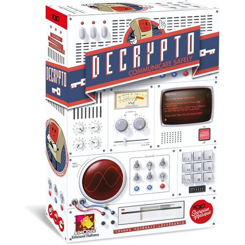Mondodigitale-Jeu De Table, Decrypto, Multicolore, Version Italienne