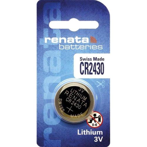 Mondodigitale-Renata Cr2430-Pile Pour Tlcommande (3 V)