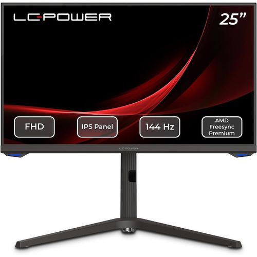 Moniteur de Jeu 24,5 Pouces,Full HD (1920x1080) IPS,144 Hz,1 ms,AMD FreeSync,2xHDMI & DisplayPort,sRGB 99%,VESA,mcanisme de Rotation  90,Protection des Yeux