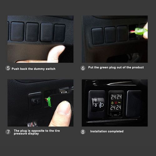 Moniteur De Pression Des Pneus De Voiture, Outil De Diagnostic Obd Tpms Lcd Pour Mitsubishi Outlander 3 2014 ? 2018 Phev Xpander clipse Cross Mirage