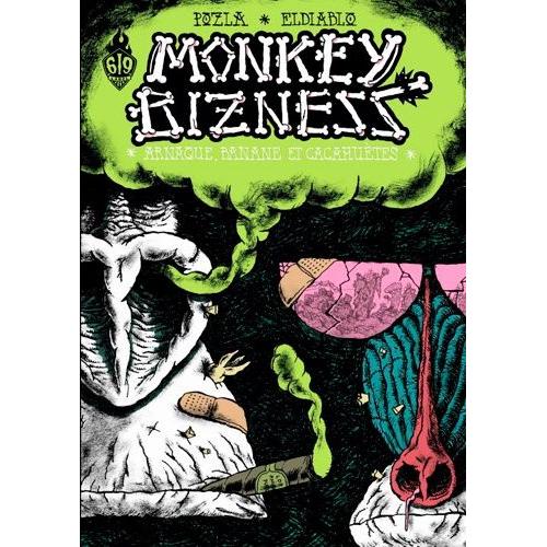 Monkey Bizness Tome 1 - Arnaque, Banane Et Cacahutes   de Eldiablo  Format Album 