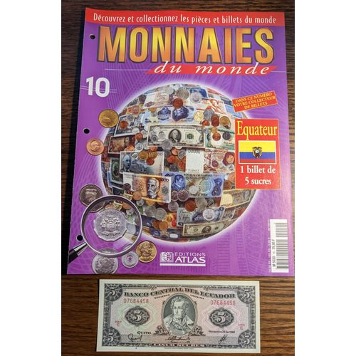 Monnaies Du Monde N10 : 1 Billet De 5 Sucres