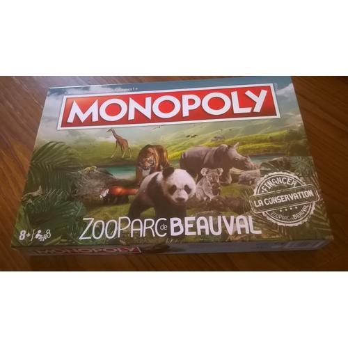 MONOPOLY ZOO PARC DE BEAUVAL - jeux societe | Rakuten