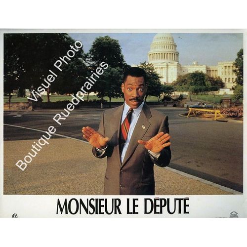 Monsieur Le Dput (The Distinguished Gentleman) : Jeu De 8 Photos D'exploitation Cinmatographique - Format 22,5x28,5 Cm - De Jonathan Lynn Avec Eddie Murphy, Lane Smith, Sheryl Lee Ralph - 1992