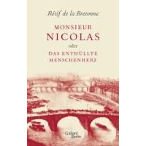 Monsieur Nicolas Oder Das Enthllte Menschenherz    Format Reli 