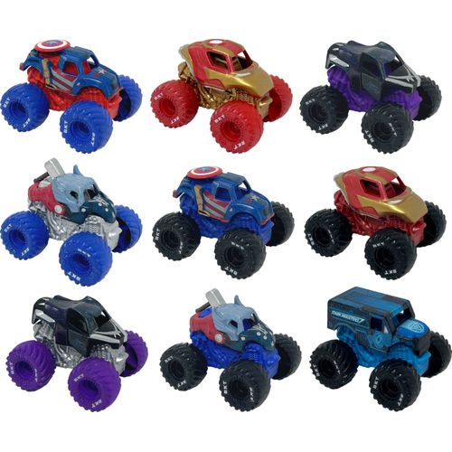 Monster Jam Pack De 3 Vhicules Marvel Minis Monster Jam (Assort)