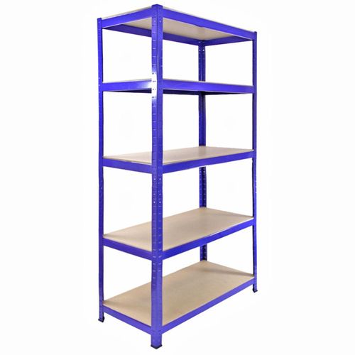 Monster Racking - Rayonnage T-Rax En Acier Sans Boulons Bleu 90cm X 45cm X 180cm