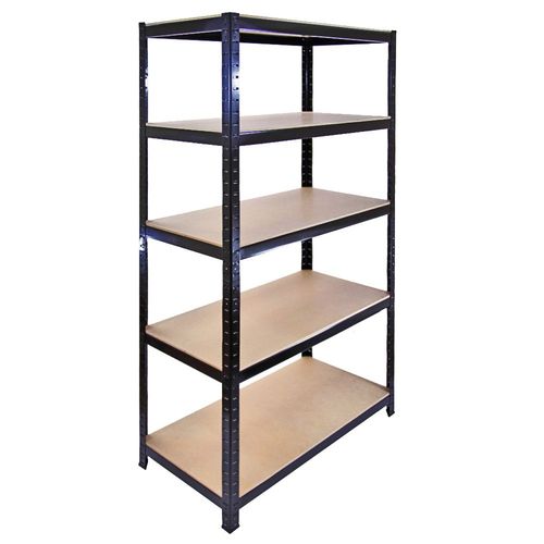 Monster Racking - Rayonnage T-Rax En Acier Sans Boulons Noir 90cm X 45cm X 180cm
