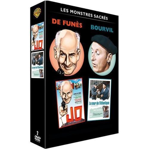 Monstres Sacrs - Coffret De Funs / Bourvil - Jo + Le Mur De L'atlantique - Pack de Jean Girault