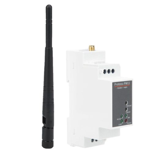 Montage sur rail de serveur série RS485 vers WIFI Ethernet pour système Mbed 9-50VDC PW11-M