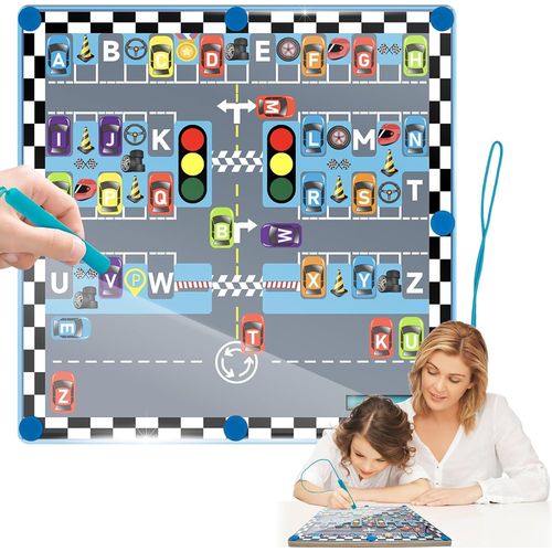 Montessori Jouet  Partir De 1 An En Bois-Jeu Magntique-Labyrinthe De L'alphabet-Jeu ducatif-Jouet De Motricit-Puzzle Board-Jeu De Tri-Cadeau Pour Enfants  Partir De 2, 3, 4,
