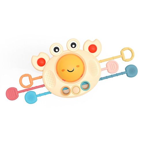 Montessori Jouet Bebe 1 An,Jouet Enfant 1 An 2 Ans, Silicone Jouet D'apprentissage Et De Dentition Sensoriel, Jouet Bain Pour Bb,Enfant Cadeau Garon Fille