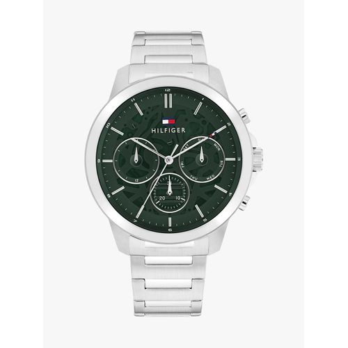 Montre  Cadran Vert Avec Mcanisme Apparent Henry Watch/Silver