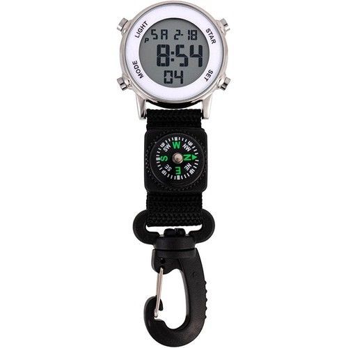 BESPORTBLE Mini Mousqueton Montre Multifonctionnel Clip-on