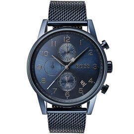 Hugo Boss Montre Bleu Chronographe Hommes Navigator 1513538 Rakuten