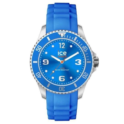 Montre Bracelet Ice-Watch - 020361 - Ice Steel - Montre Argent Pour Homme Avec Bracelet En Silicone (Small)