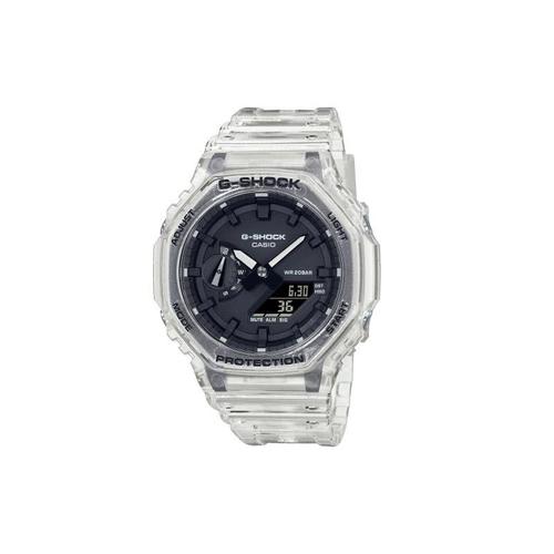 Casio Montre Translucide Analogique - Digital Hommes G-Shock Ga-2100ske-7aer