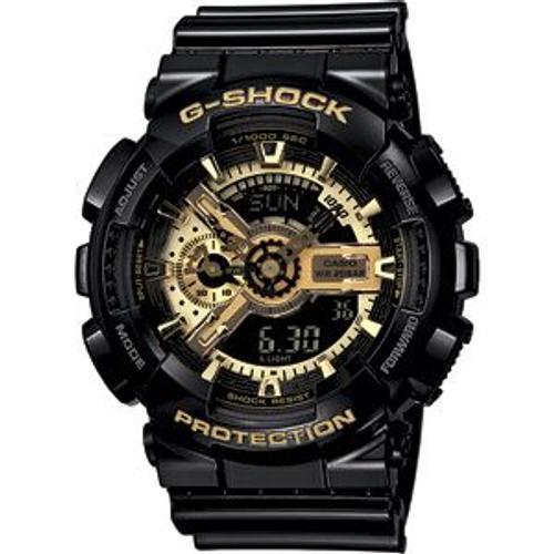Casio Montre Noir Analogique - Digital Hommes G-Shock Ga-110gb-1aer