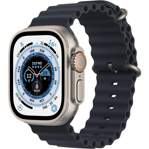 Apple Watch Ultra - Botier 49 Mm Titane Avec Bracelet Sport Minuit
