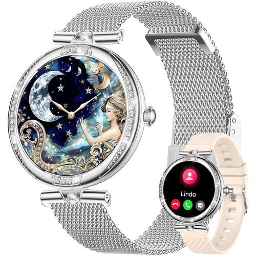 Montre Connecte Femme Avec Appel Bluetooth, 1,19