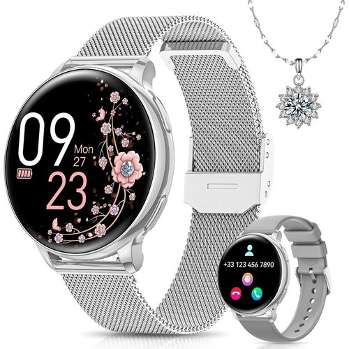 Montre Connecte Femme Avec Appel Bluetooth, 1.27