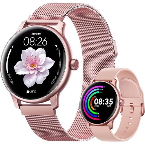 Montre Connecte Femme Avec Appel Bluetooth 5.4 [Bracelet Magntique] Smartwatch 1.32