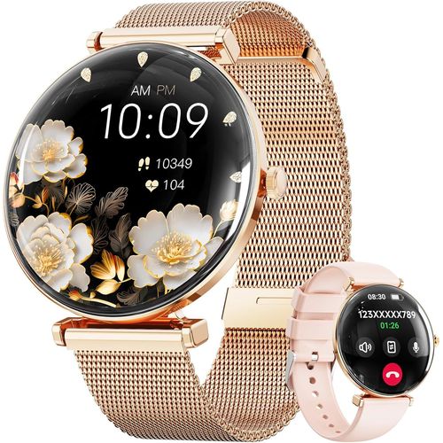 Montre Connecte Femme, cran Incurv Et Mince Lger Montre Connecte,1,43