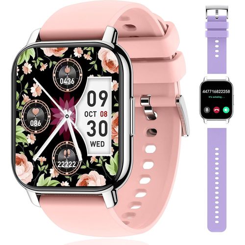 Montre Connecte Femme Homme Avec Appel Bluetooth, 1,85