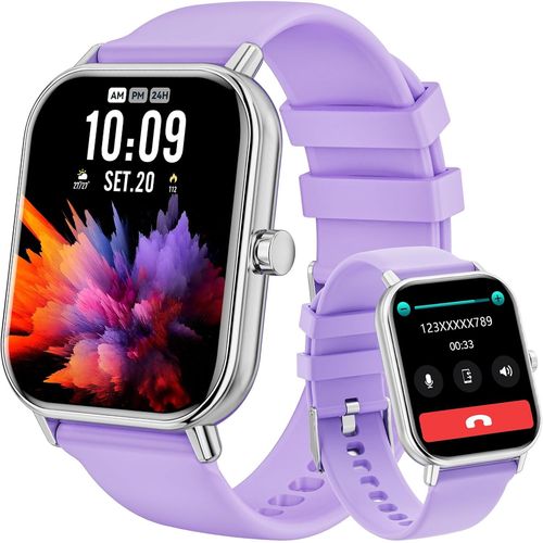 Montre Connecte Homme Femme Avec Appels Bluetooth,1,85