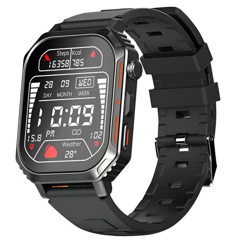 Montre Connecte Sport Motive 8s Boitier Antichoc Etanche Suivi Sant Riversonggris Fonc