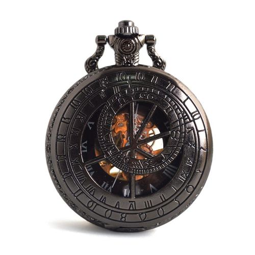 Montre De Poche Mcanique, Montre De Poche Mcanique Boussole 12 Constellations, Montre De Poche Mcanique Dcoupe De Grande Taille