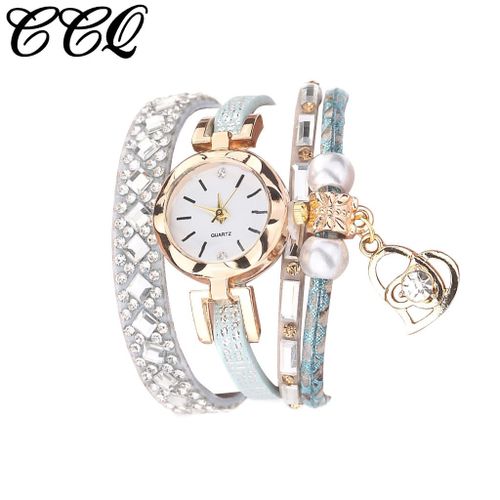 Montre En Cuir Rtro Pour Femmes, Pendentif Goutte D'eau, Cadran Analogique,  Quartz, Horloge Zegarek Damski