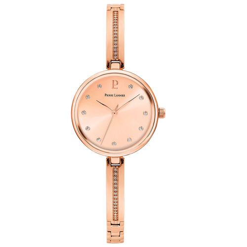 Montre Femme Leia Cadran Dor-Rose Bracelet Acier Dor- Rose