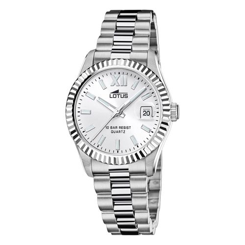 Montre Femme Lotus Acier Inoxydable Argent Montre-Bracelet Lotus Classic Ul18930/1