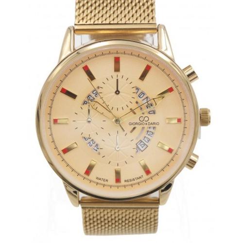 Montre Giorgio & Dario Homme Bracelet En Acier tanche Date